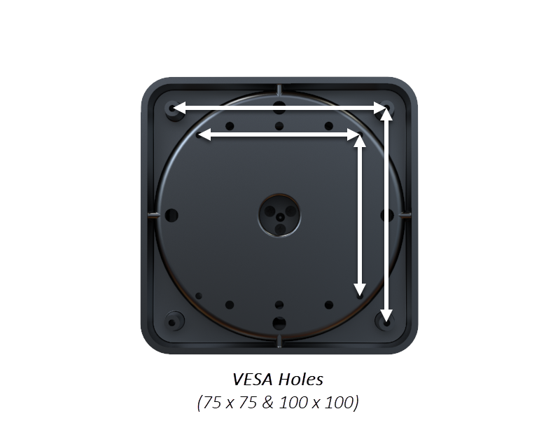 Magnetic Wall / VESA Dock - Non Charging