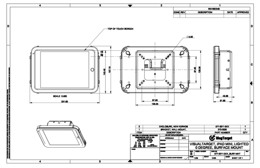 Mini Surface Mount 0Deg Lighted