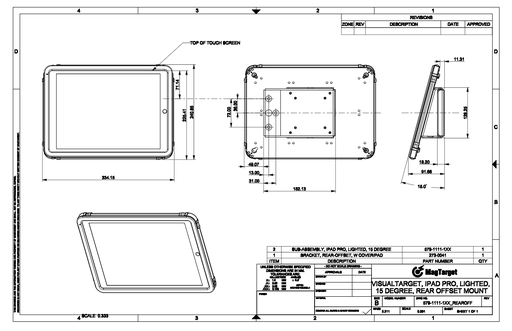 Pro rearoffset 15Deg Lighted